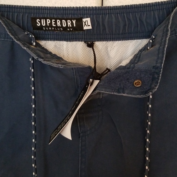SuperDry Surplus Goods Mens Swim Short, XL - Picture 2 of 3